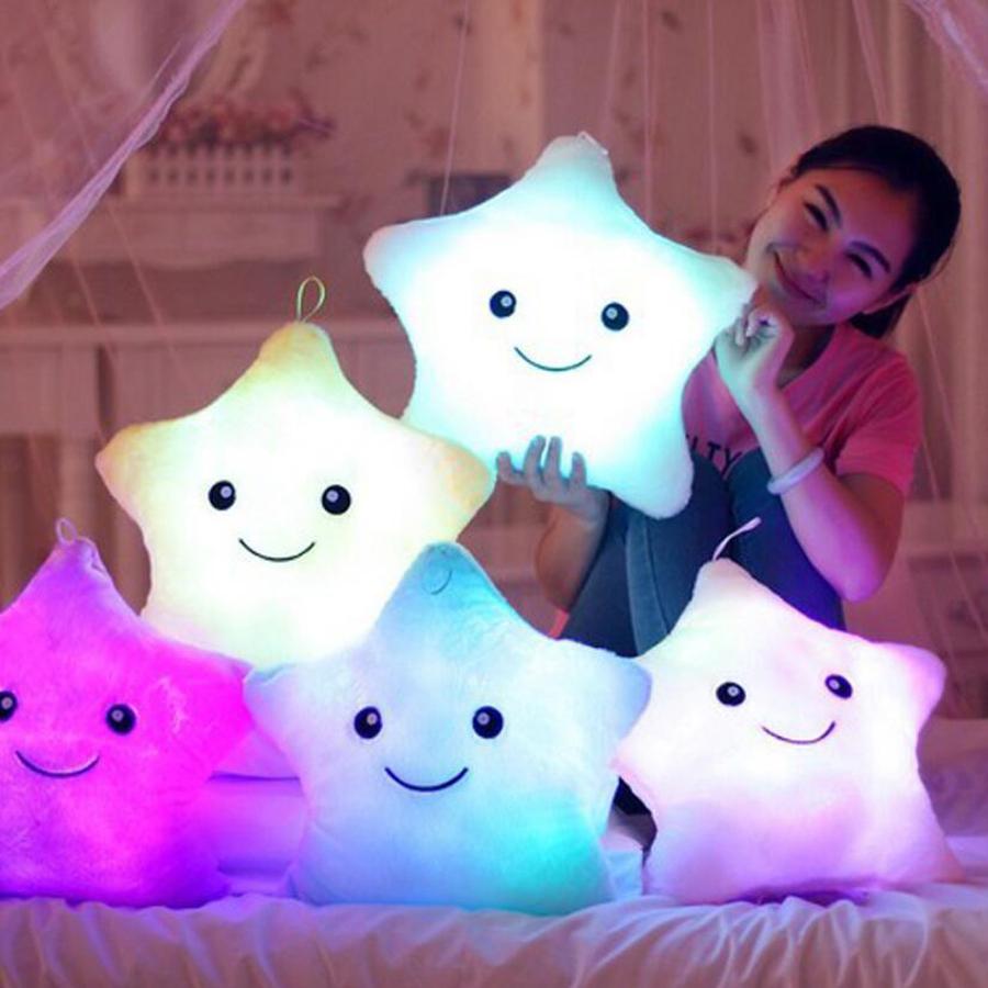 Luminous Star Night Lite Pillow